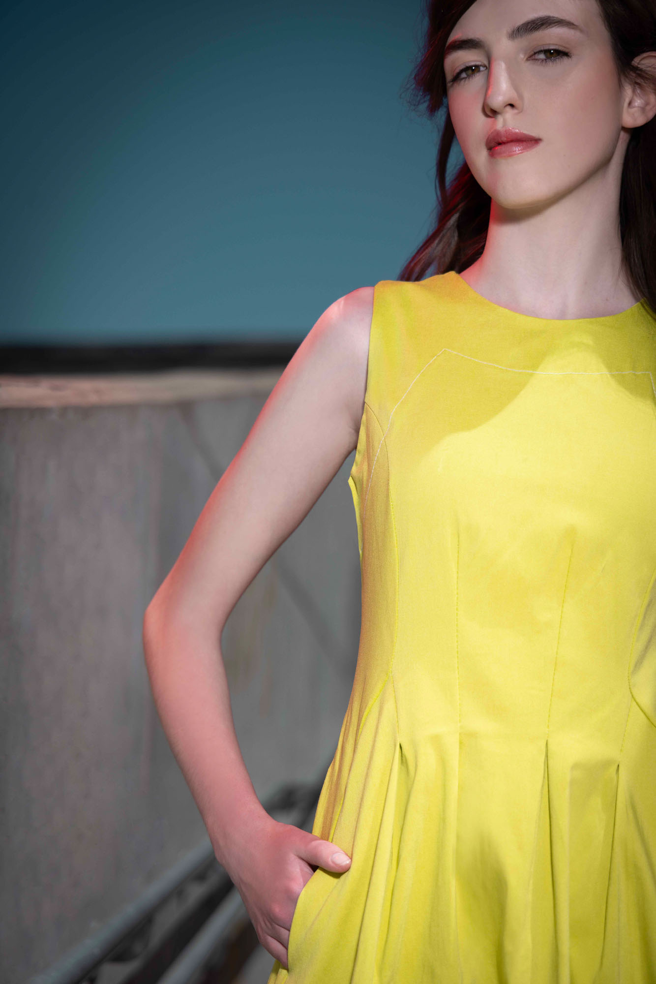 Estilo Para Ti Verde lima y fucsia, alta tendencia verano 2024 -7443